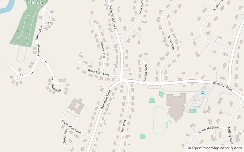 Zaccheus Baldwin House location map