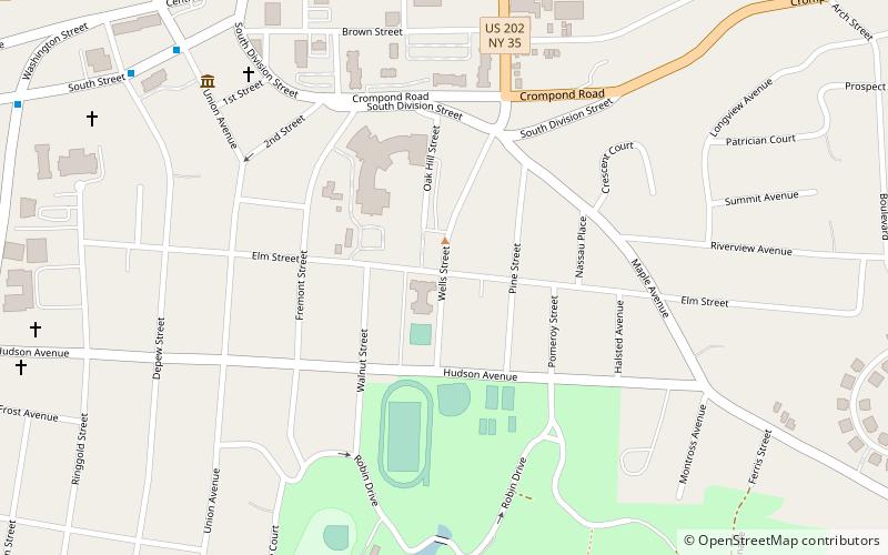 Meteoryt Peekskill location map