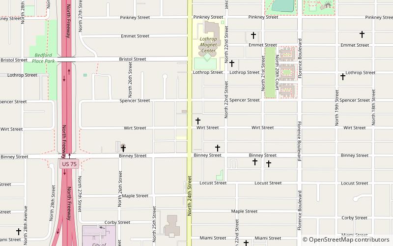 Calvin Memorial Presbyterian Church location map