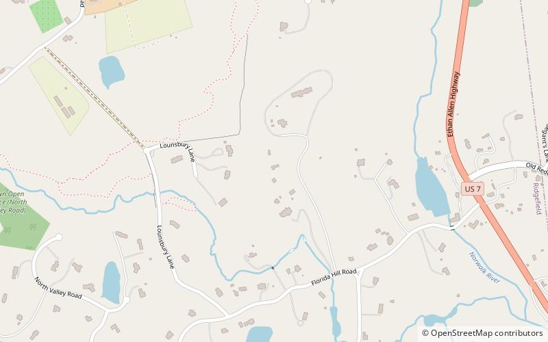 Bennett's Pond State Park location map