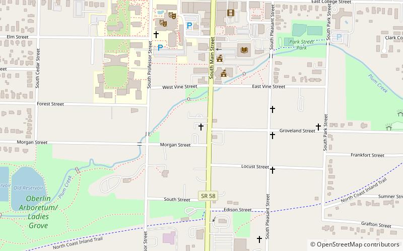 Christ Episcopal Church location map