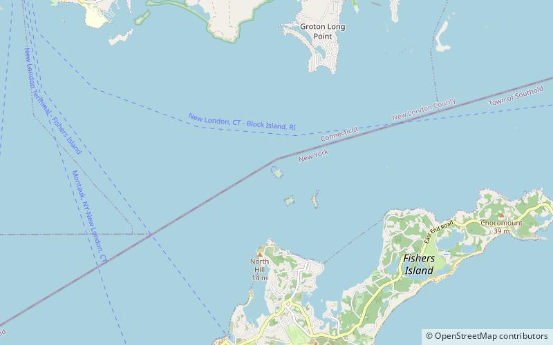 North Dumpling Light location map