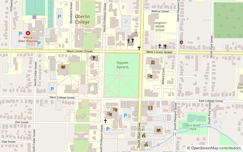 Tappan Square location map