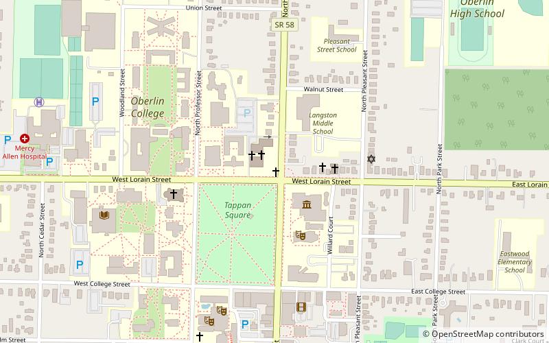 Congregational Church of Christ location map