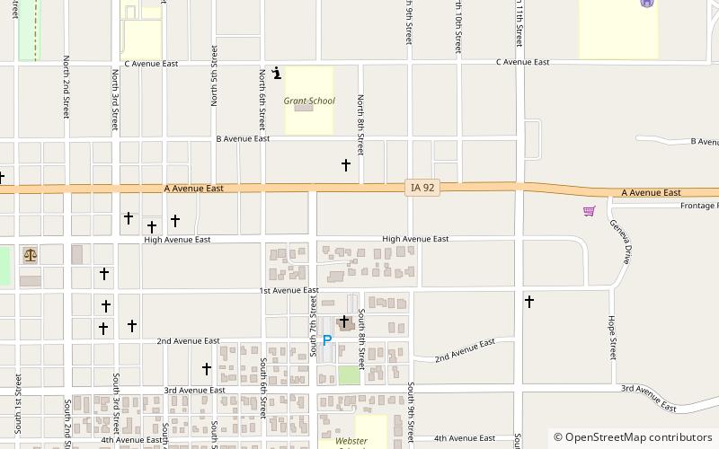 Phil Hoffman House location map