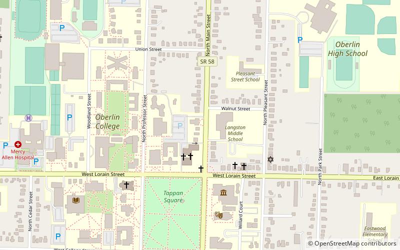 Tank House location map