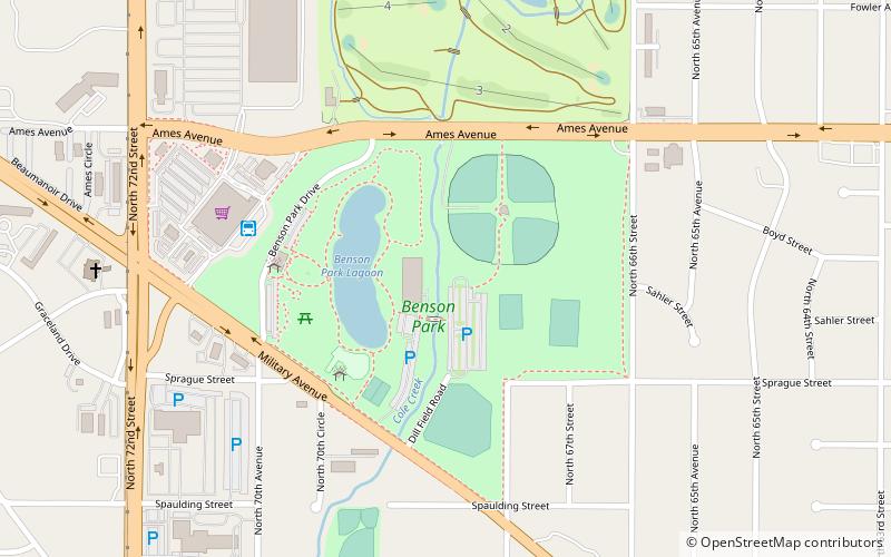 Benson Park location map