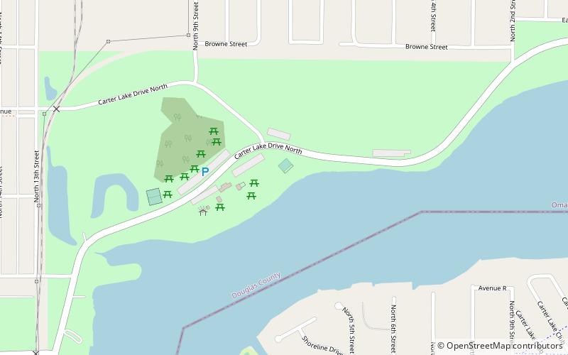 Levi Carter Park location map