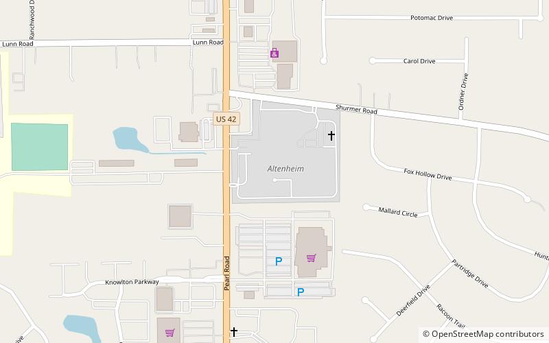 Altenheim Senior Living location map