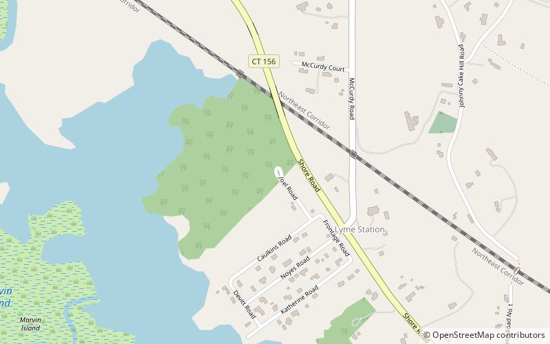 watch rock park old lyme location map