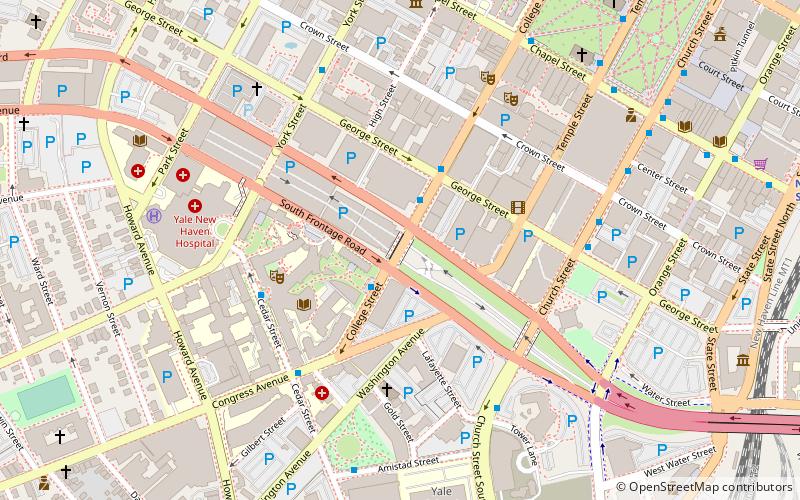 College Street location map