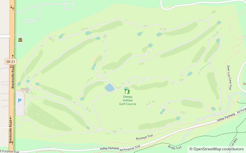 sleepy hollow golf course brecksville location map