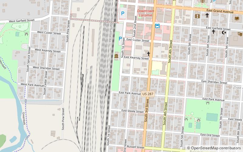 Snow Train Rolling Stock location map