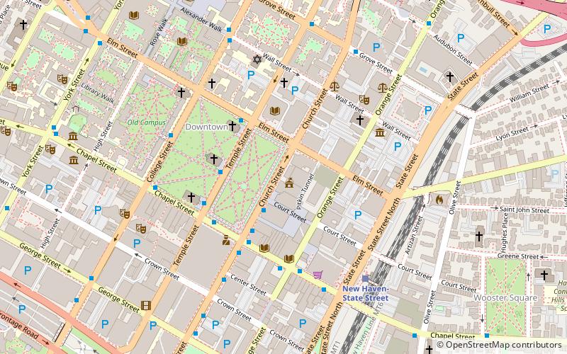 Amistad Memorial location map