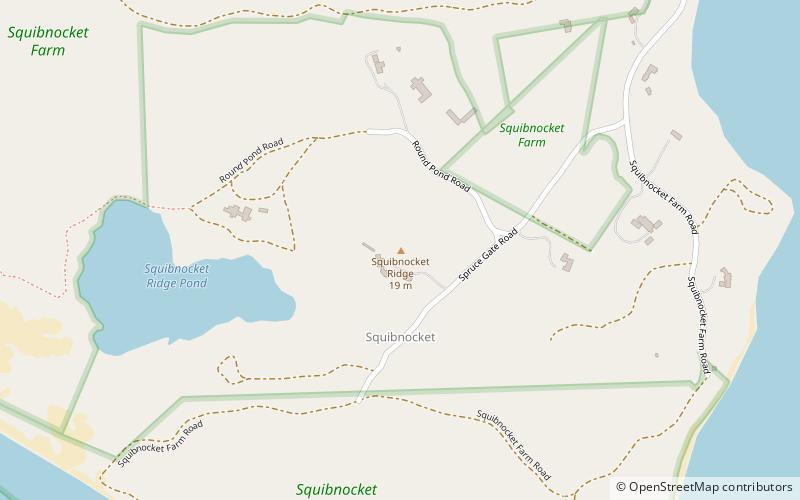 Squibnocket Ridge location map