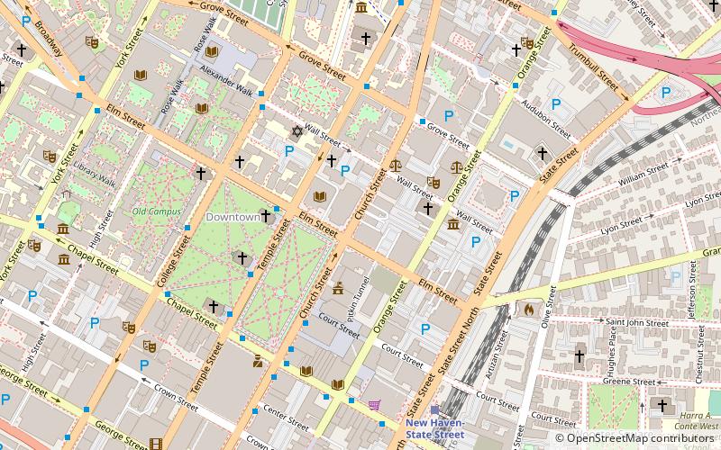 Union and New Haven Trust Building location map