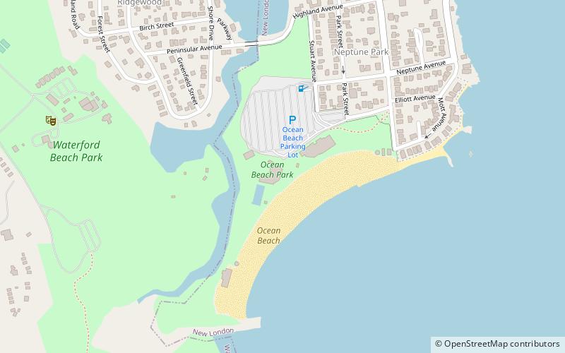Ocean Beach Park location map