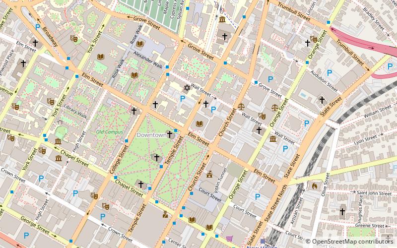 New Haven Free Public Library location map