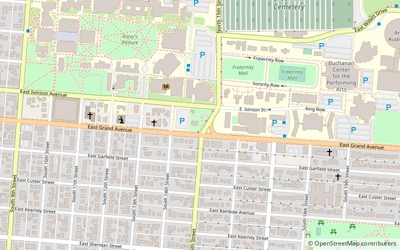 Cooper Mansion location map