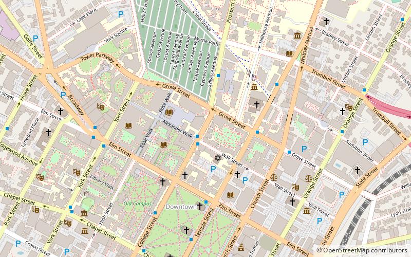 Woolsey Hall location map