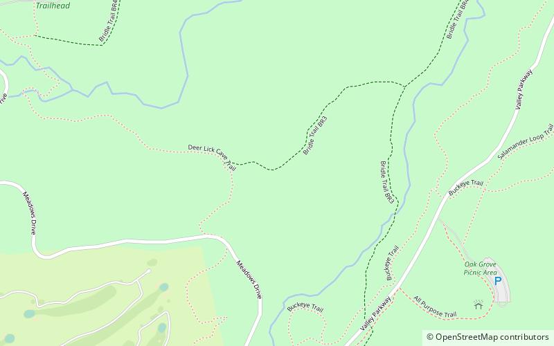 Brecksville Reservation location map