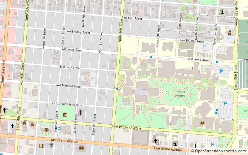 Williams Conservatory location map