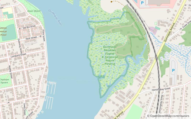 grannis island new haven location map