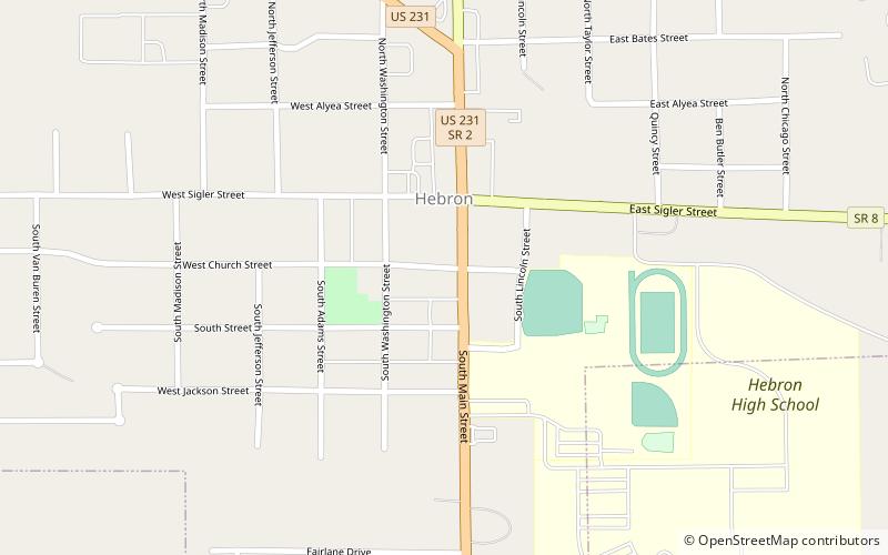 Eli Sigler House location map