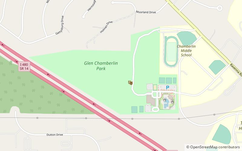 glen chamberlin park twinsburg location map