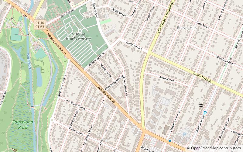 Fairlawn–Nettleton Historic District location map