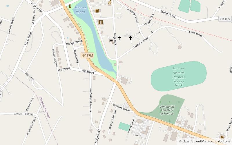 Monroe location map