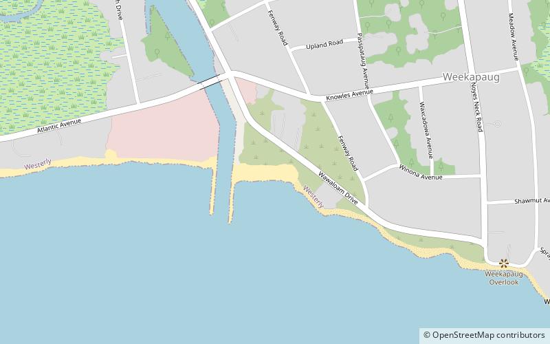 fenway beach westerly location map
