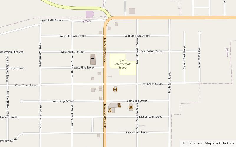 Mountain Skies Observatory location map