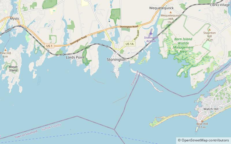 plax stonington location map