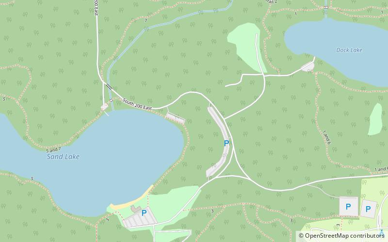 Park stanowy Chain O'Lakes location map