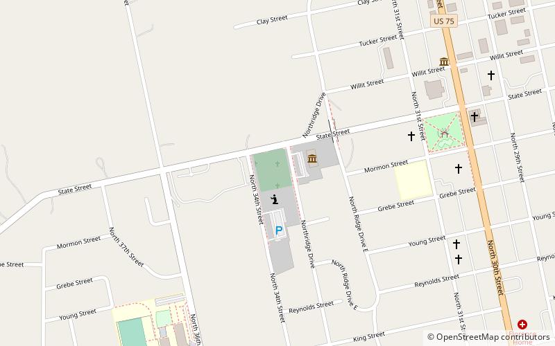 Mormon Pioneer Cemetery location map