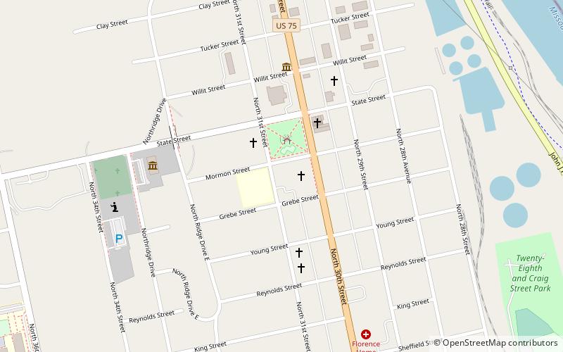 Mormon Trail Center at Historic Winter Quarters location map