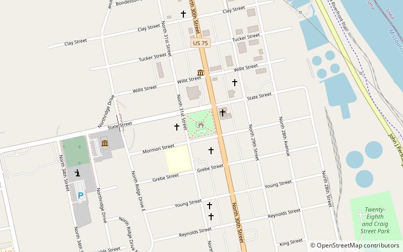 Florence Park location map