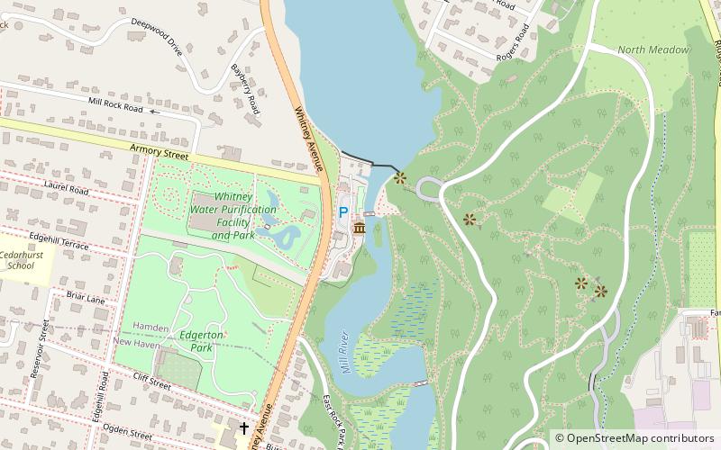 Eli Whitney Museum location map