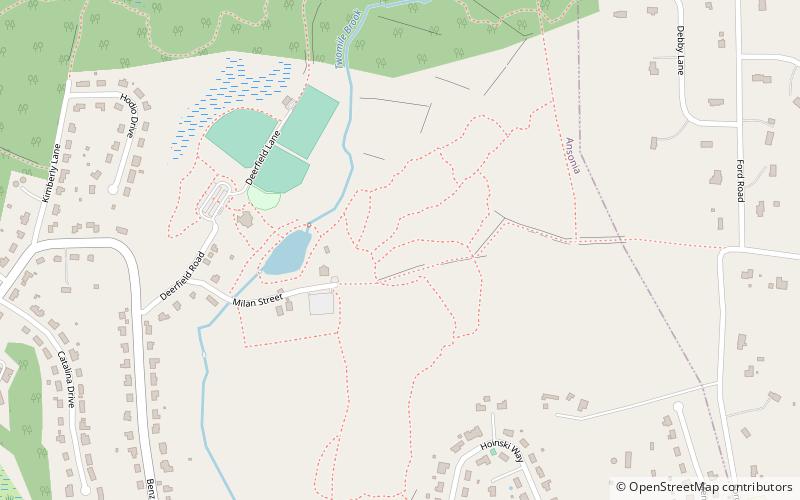 Ansonia Nature and Recreation Center location map