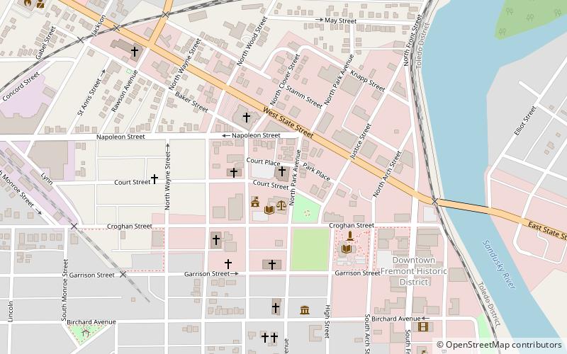 St. Paul's Episcopal Church location map