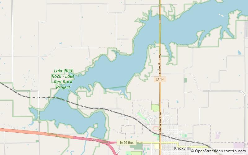Elk Rock State Park location map