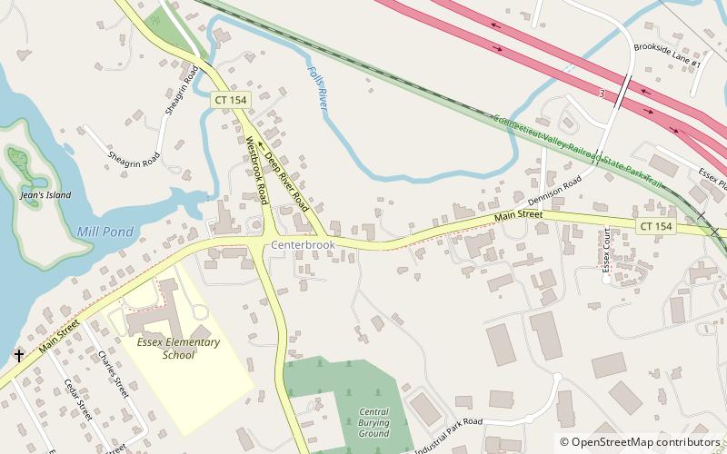 Centerbrook Congregational Church location map