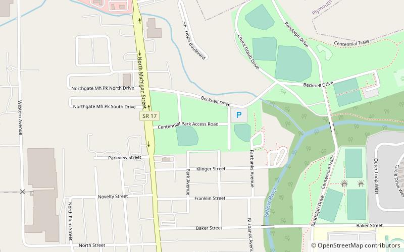centennial park plymouth location map