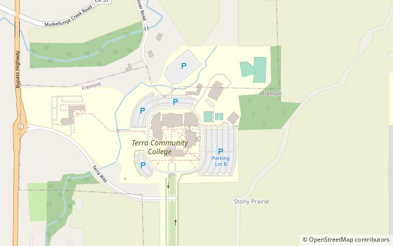 Terra State Community College location map