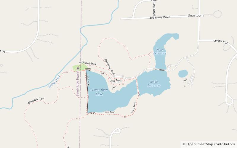 beartown lakes reservation chagrin falls location map