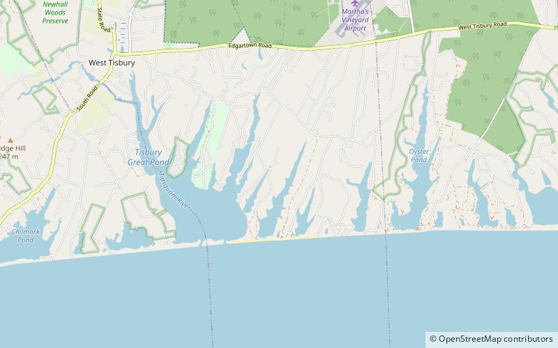 Long Point Wildlife Refuge location map