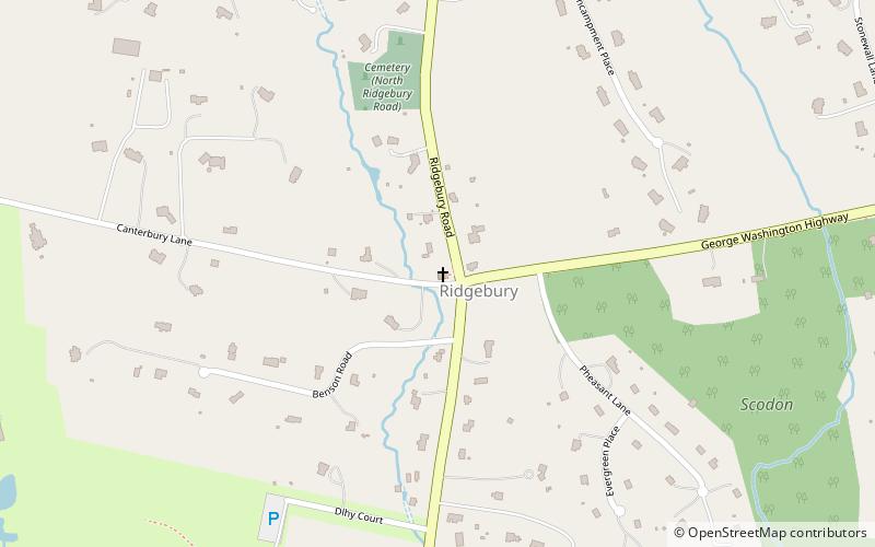 Ridgebury Congregational Church location map