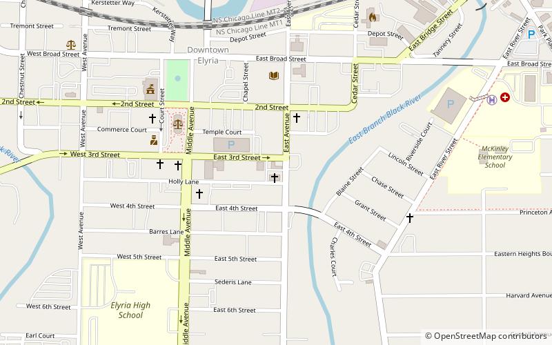 First Church of Christ location map