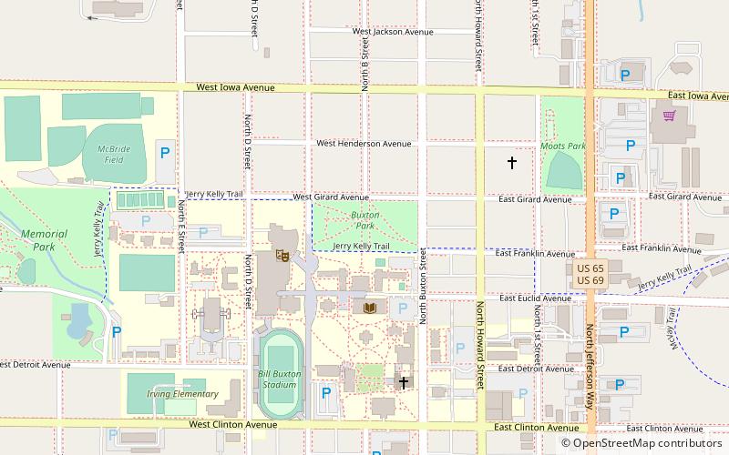 Buxton Park location map